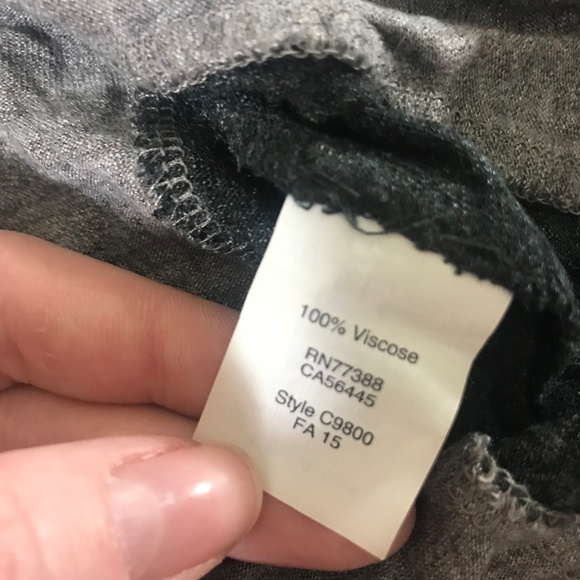 Madewell Grey & Charcoal Anthem Inset Tank Top - Picture 5 of 7